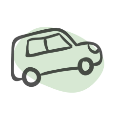 outline of a family car