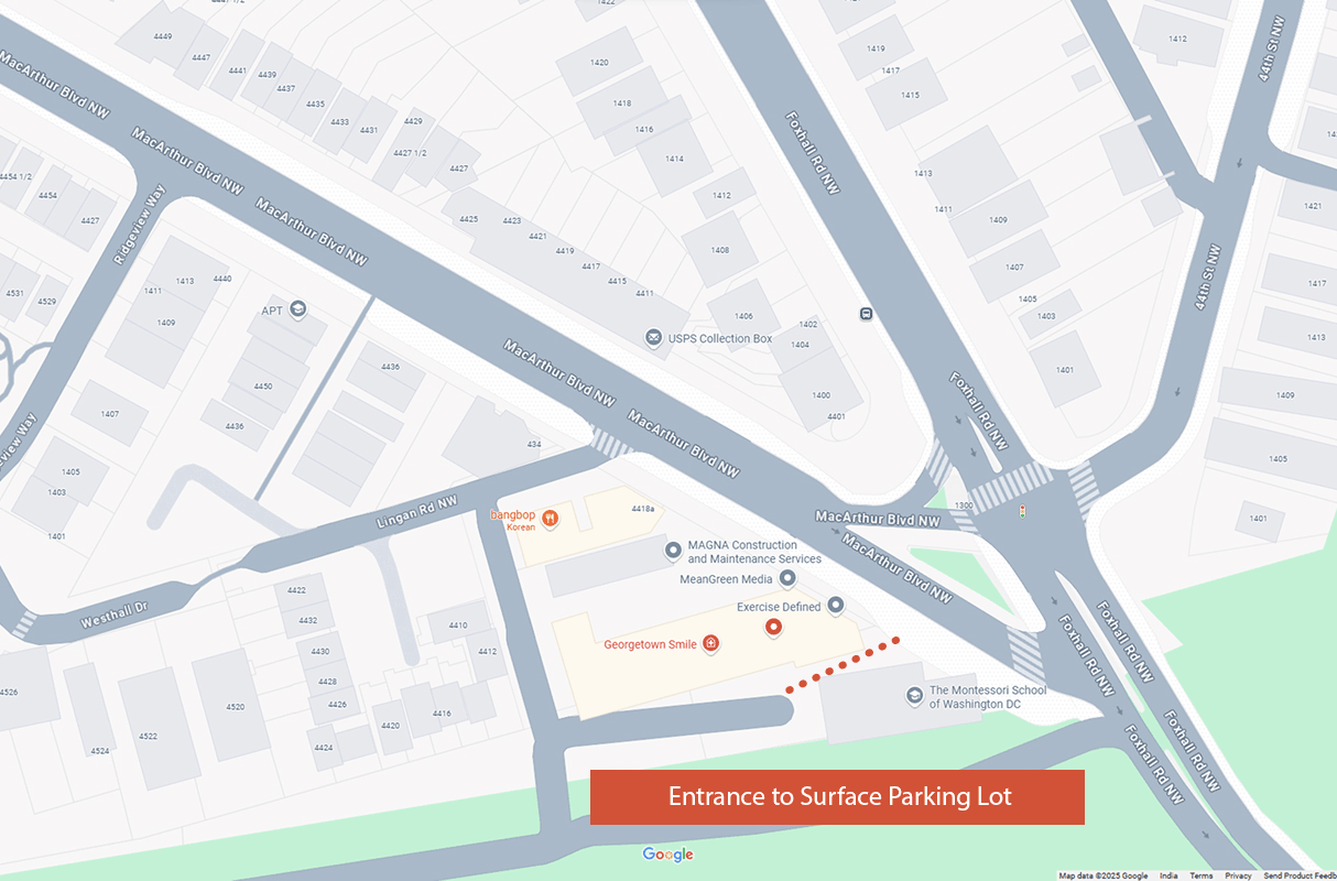 Surface-Lot-Parking Map